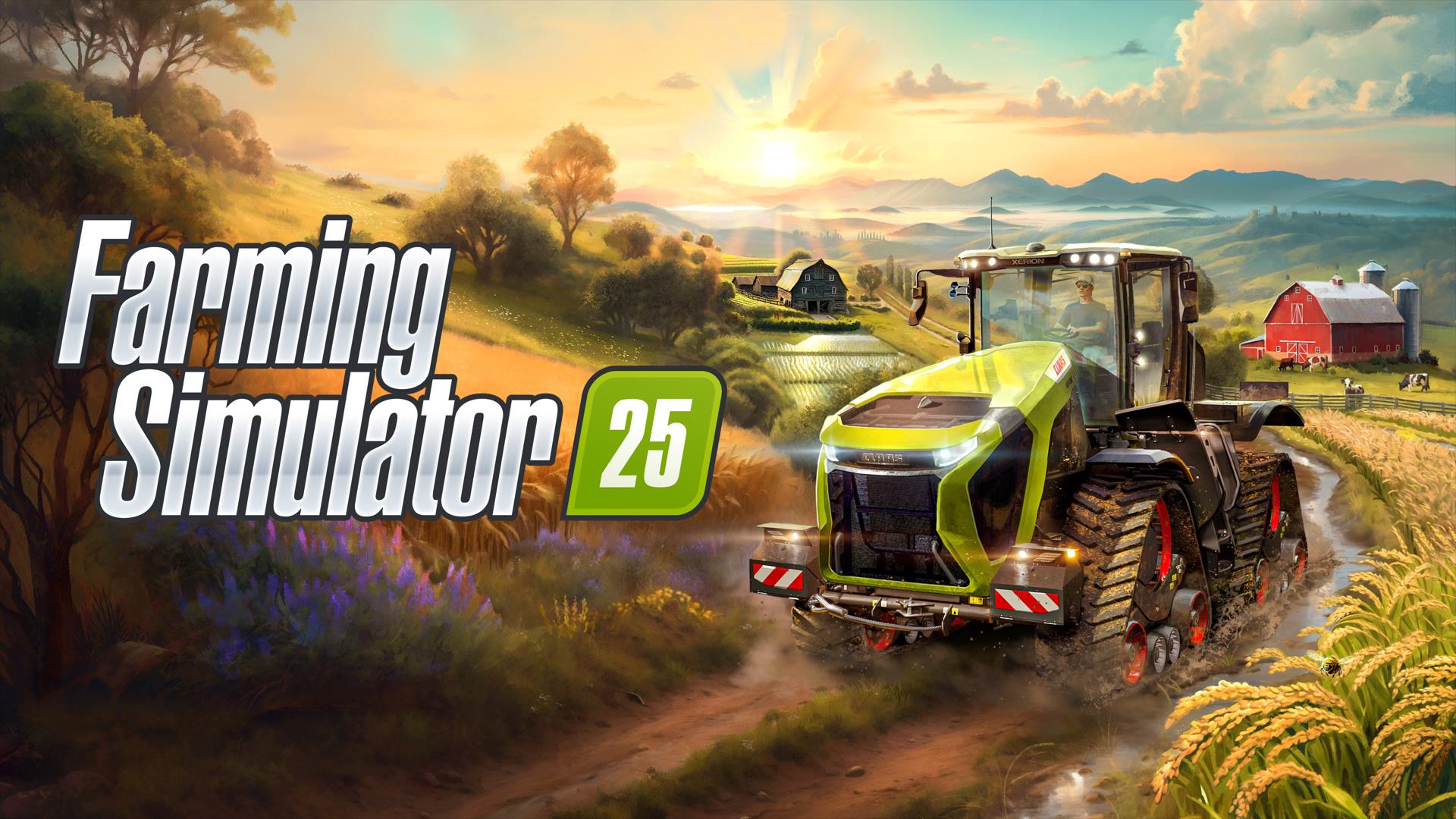 《Farming Simulator 25》最新资讯公开：现已发布新农作物大米和豌豆的宣传片！