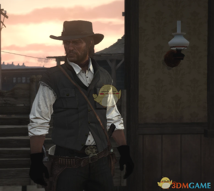 《荒野大镖客》约翰的RDR2牛仔服MOD