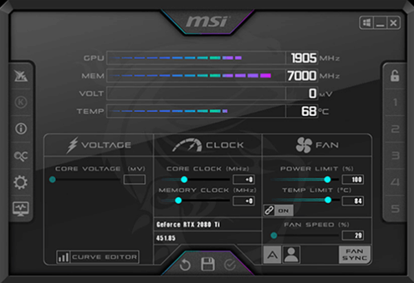 MSI Afterburner官网版