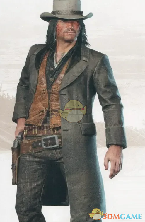 《荒野大镖客》约翰RDR2中的服饰MOD