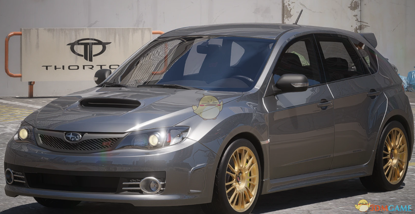 《赛博朋克2077》独立车辆-斯巴鲁 WRX STI 2008MOD