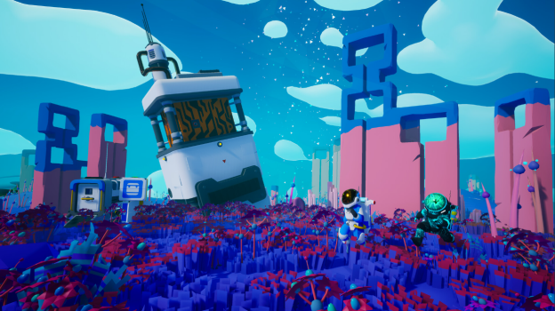 爆款科幻生存游戏《Astroneer》（异星探险家）首部扩展包Glitchwalkers现已正式推出