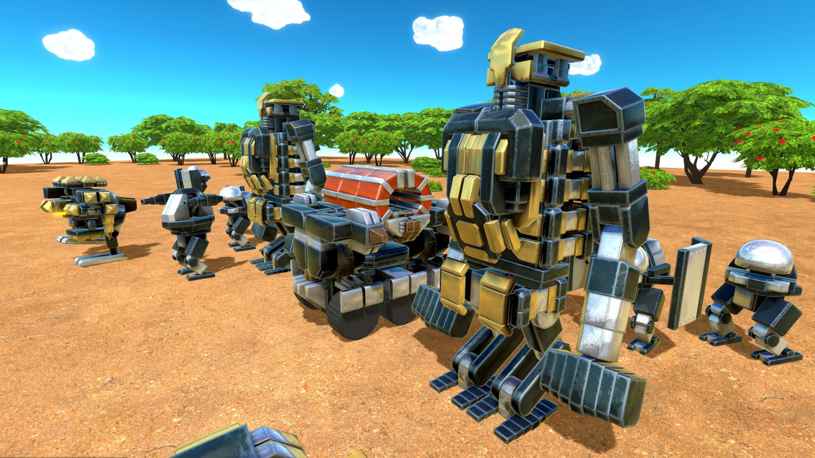 變形機(jī)器戰(zhàn)斗游戲《Age Of Warbots》Steam頁(yè)面上線 明年發(fā)售