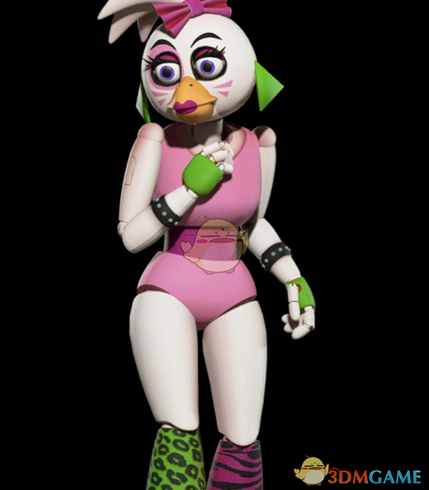 《生化危机4：重制版》玩具熊的五夜后宫奇卡替换阿什莉MOD