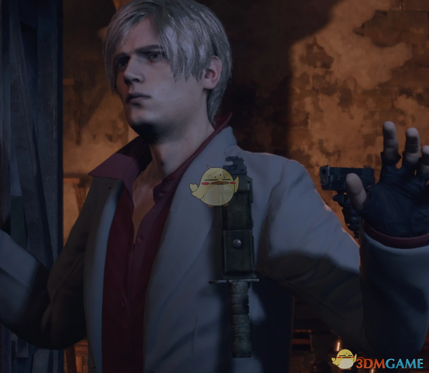《生化危机4：重制版》里昂的如龙桐生一马西装MOD