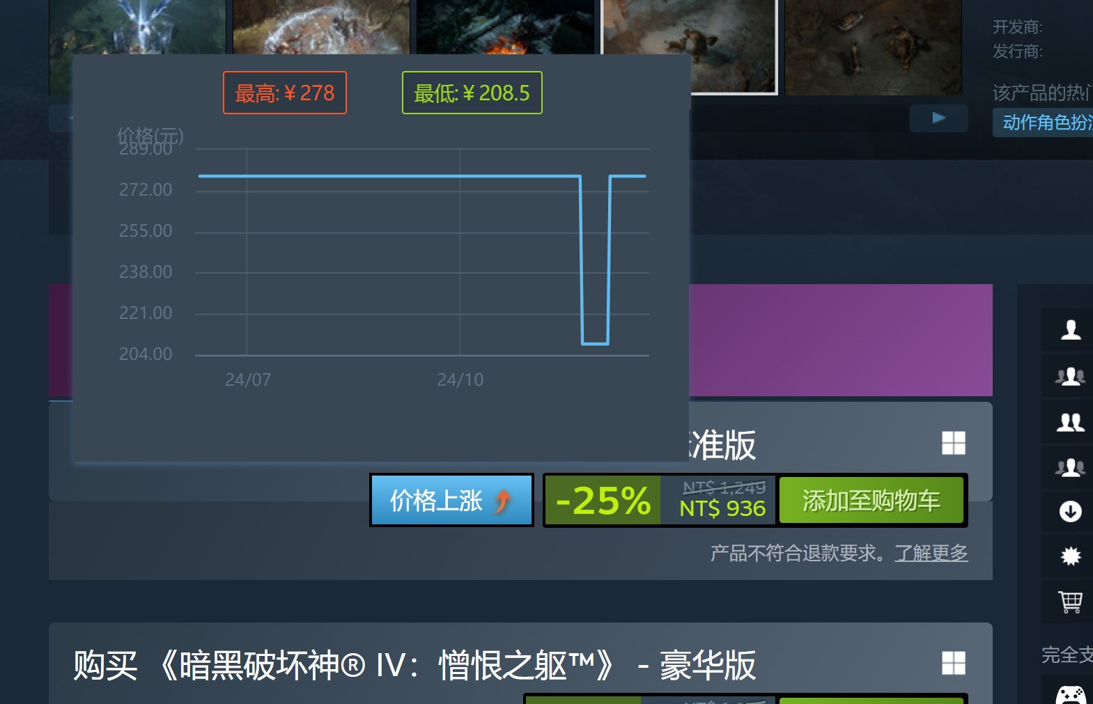 Steam冬季特賣開啟 《黑神話》價格依舊堅挺