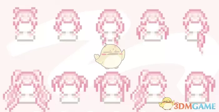 《星露谷物语》JJ的动漫刘海发型MOD