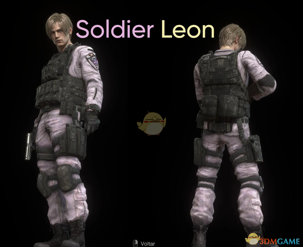 《生化危机4:重制版》里昂的特种士兵作战服MOD