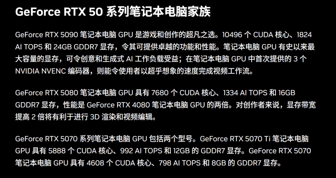 RTX 5080笔记本版跑分流出 甚至领先4090笔记本版6%