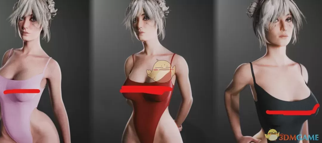 《赛博朋克2077》诺拉的性感连体紧身内衣MOD