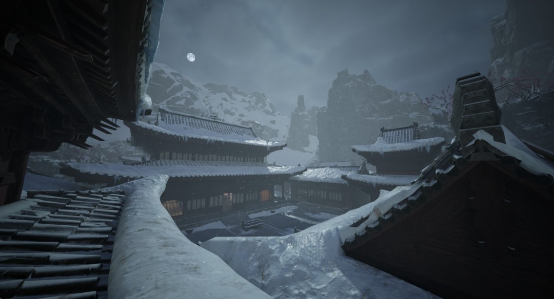 3D古风悬疑探索游戏《火起雪中寺》Steam页面 年内发售