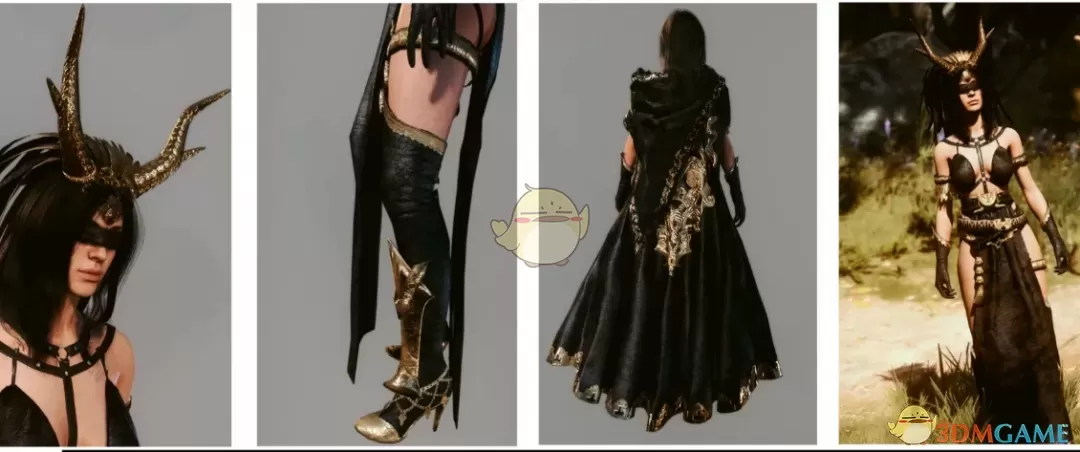 《博德之门3》性感渡鸦女王服装MOD