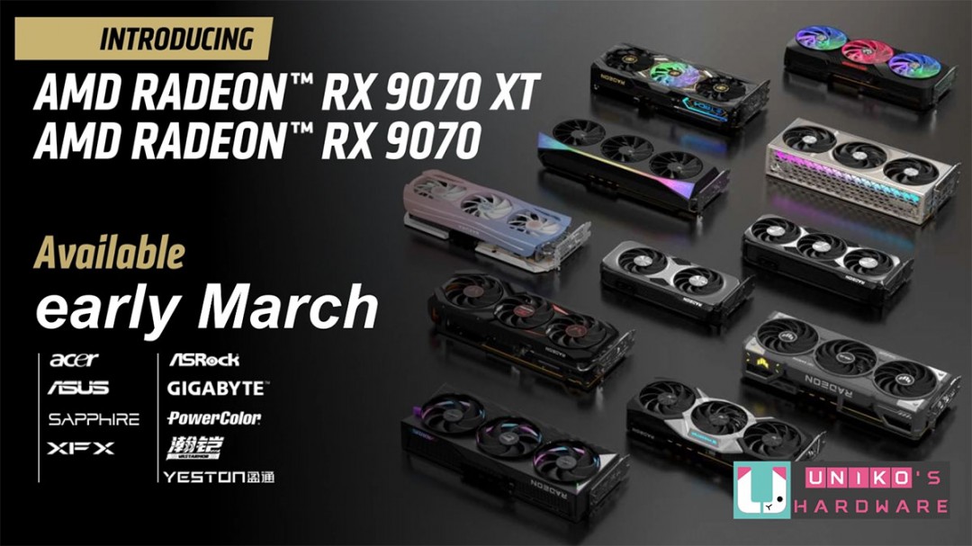 AMDܿ칫RX 9070ϵԿϢ ۼۻNVIDIA