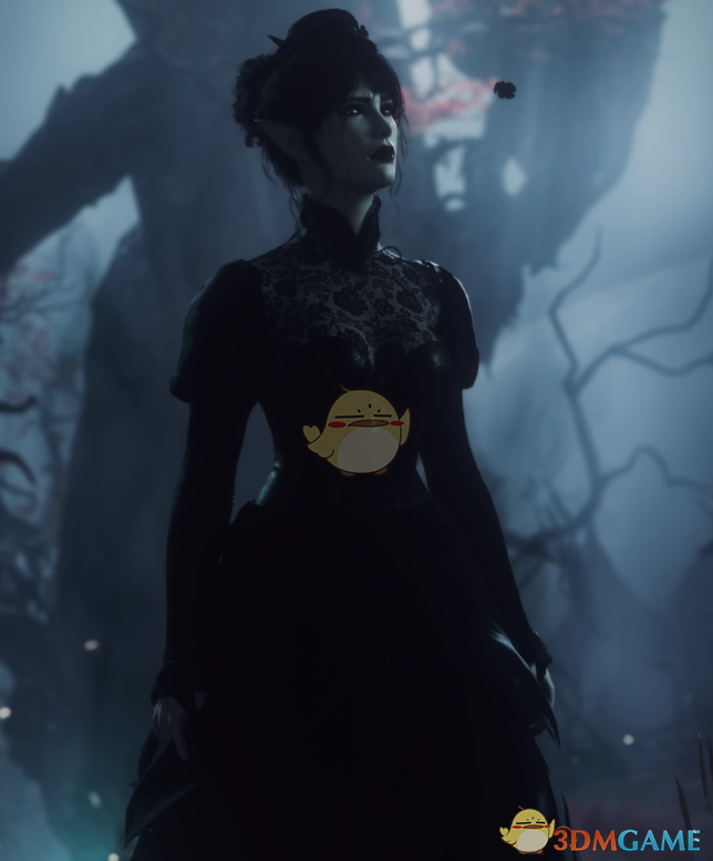 《博德之门3》黑暗哥特式礼裙MOD