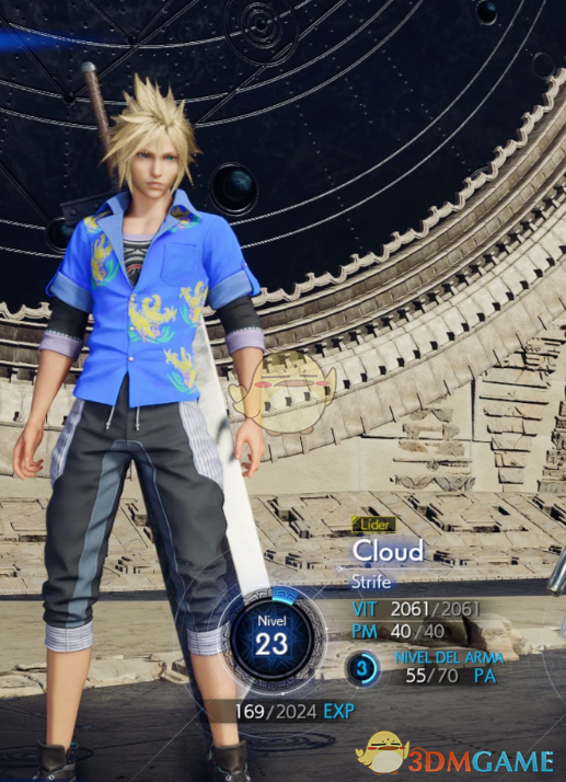 《最终幻想7：重生》克劳德的休闲假日套装MOD