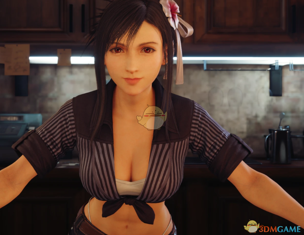 《最终幻想7：重制版》蒂法的夏日海滩装MOD