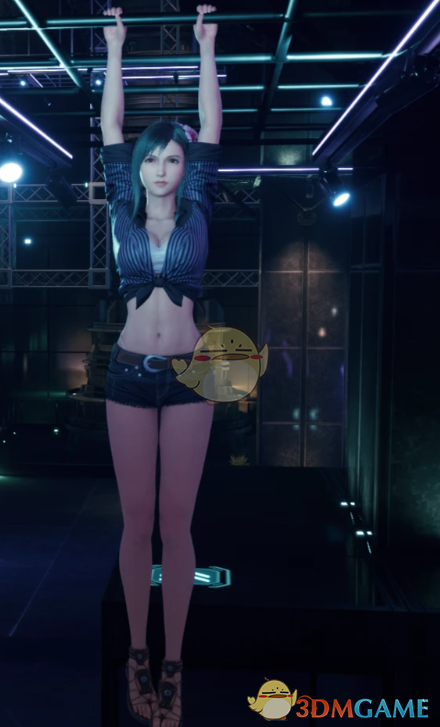 《最终幻想7：重制版》蒂法的夏日海滩装MOD