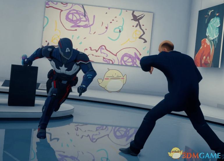 《师父》扮演漫威美国队长MOD