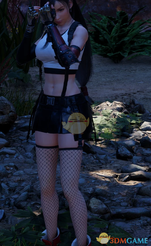 《最终幻想7：重生》蒂法的渔网袜MOD