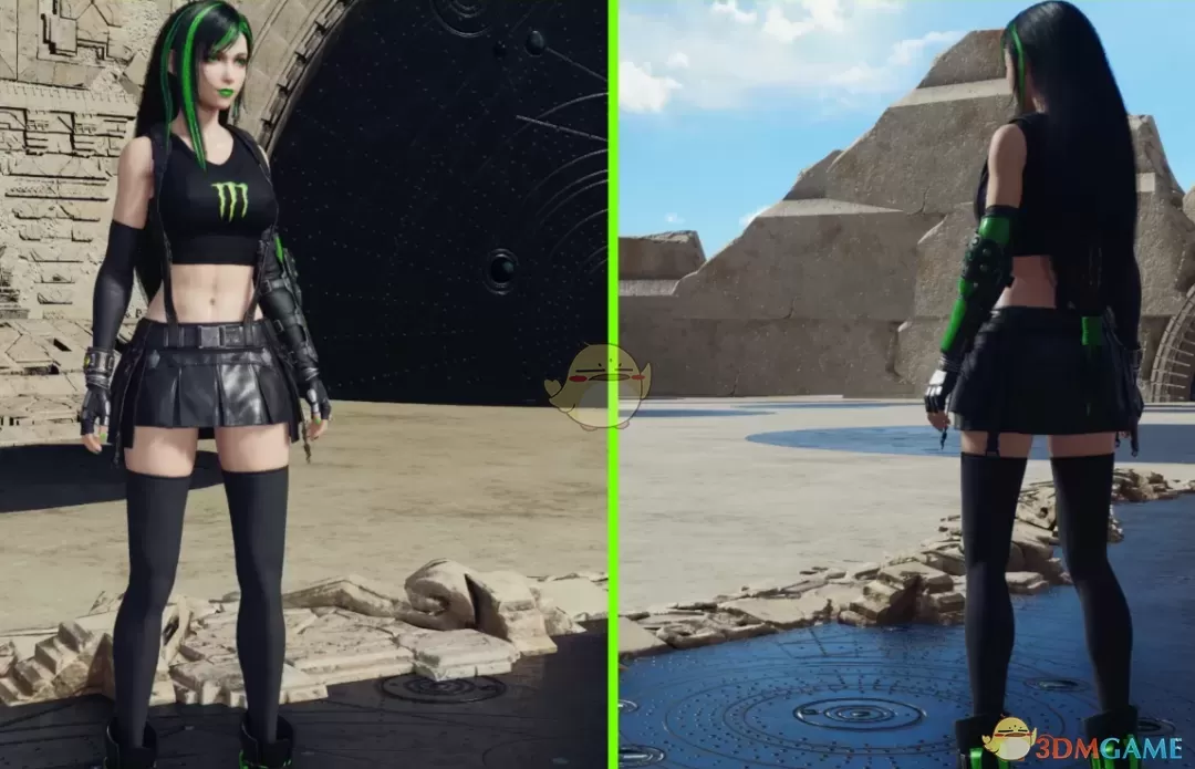 《最终幻想7：重生》蒂法魔爪妆容MOD