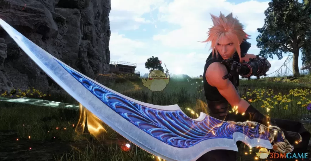 《最终幻想7：重生》最终幻想14斩铁剑MOD