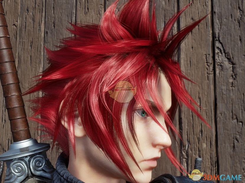 《最终幻想7:重生》克劳德的多色发丝包MOD