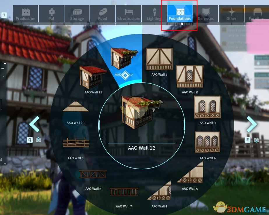 《幻兽帕鲁》欧洲中世纪建筑奇幻美学MOD