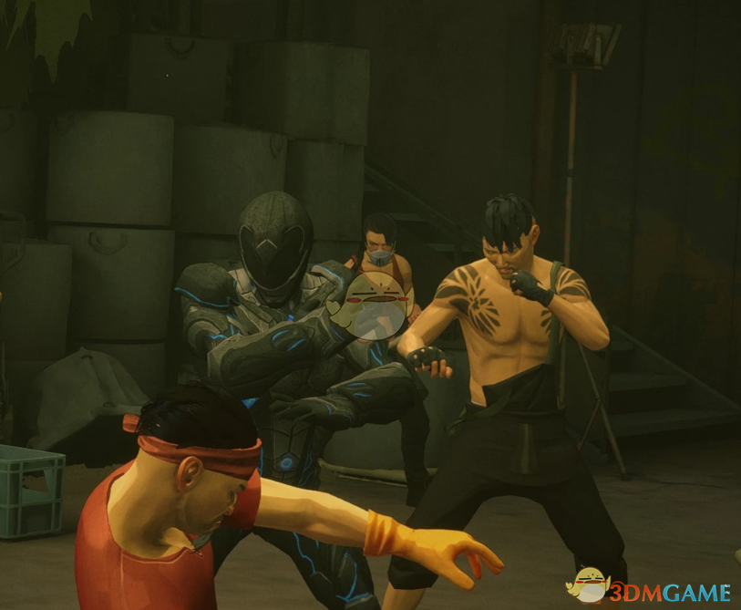 《师父》扮演超凡战队黑衣战士MOD