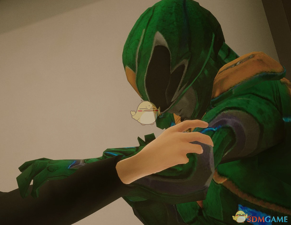 《师父》扮演超凡战队绿衣战士MOD