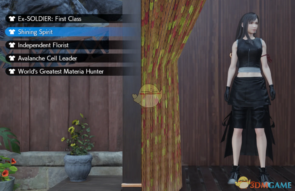 《最终幻想7：重生》蒂法的黑色休闲运动装MOD