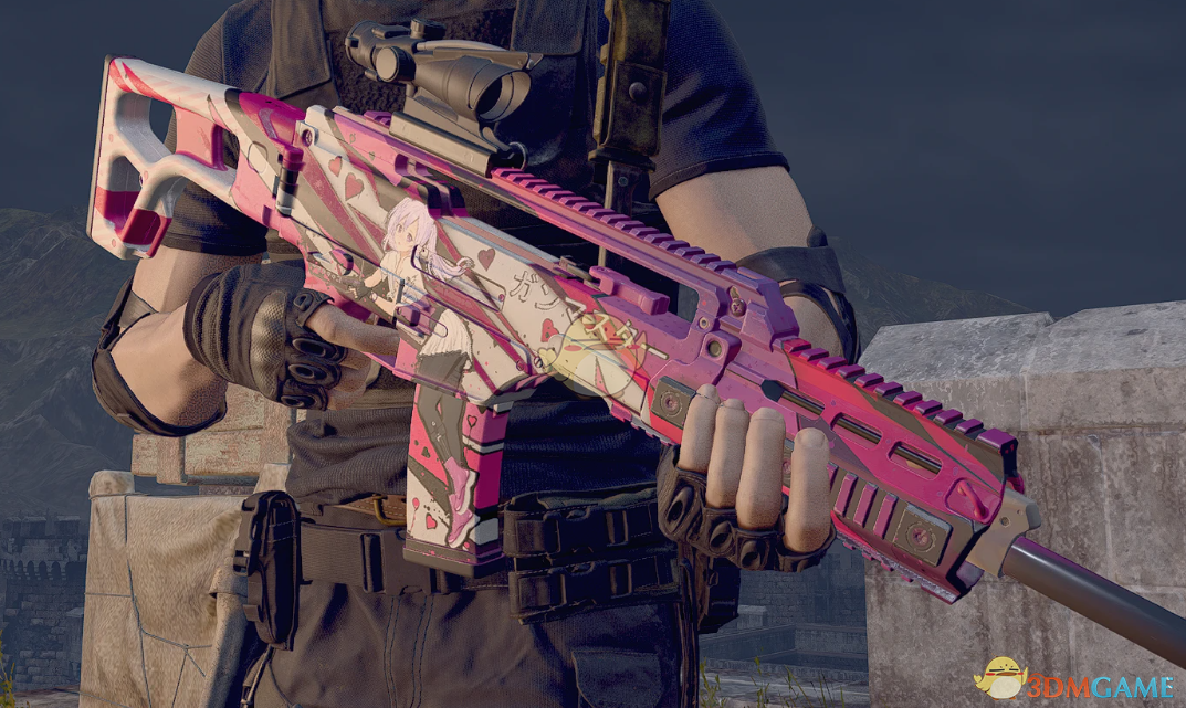 《生化危机4：重制版》使命召唤Holger-26全自动轻机枪二次元皮肤MOD