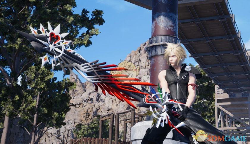 《最终幻想7：重生》王国之心究极神兵MOD