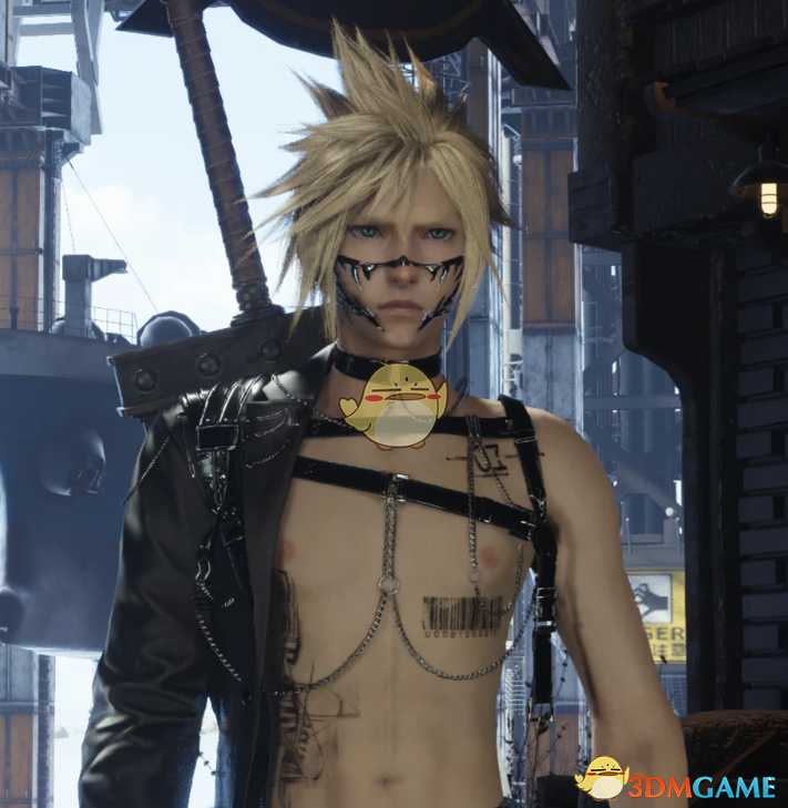 《最终幻想7：重生》克劳德的无爱者套装MOD