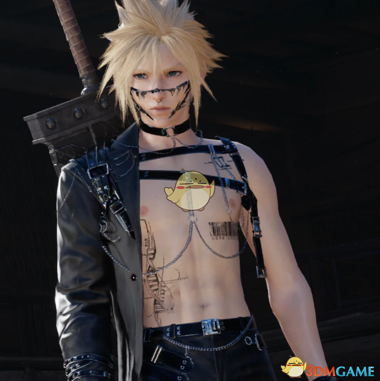 《最终幻想7：重生》克劳德的无爱者套装MOD