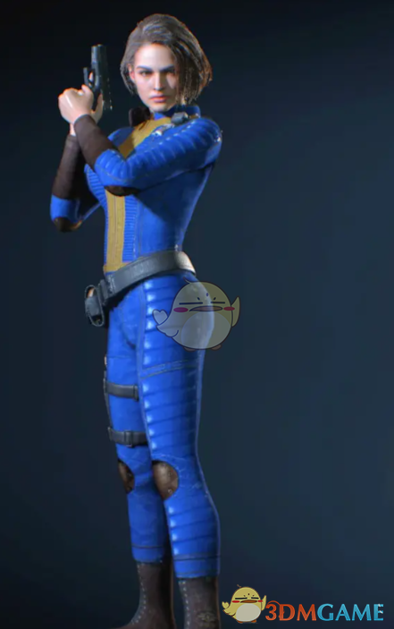 《生化危机3：重制版》吉尔的辐射4避难所连身装MOD