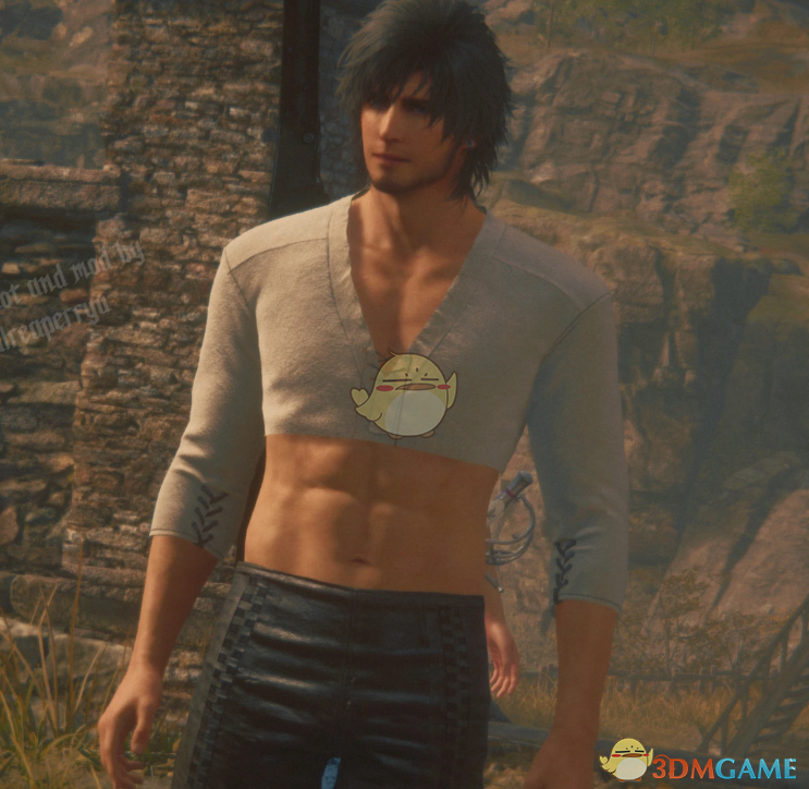 《最终幻想16》克莱夫的休闲短款上衣MOD