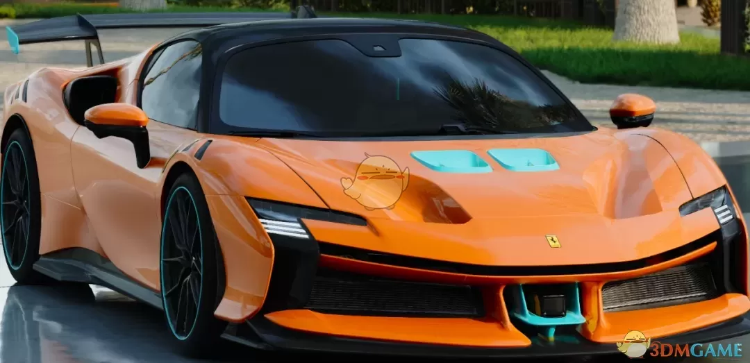 《赛博朋克2077》独立车辆-法拉利 SF90 XX STRADALE MOD