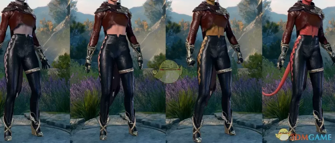 《博德之门3》性感黑丝坎辛风服装MOD