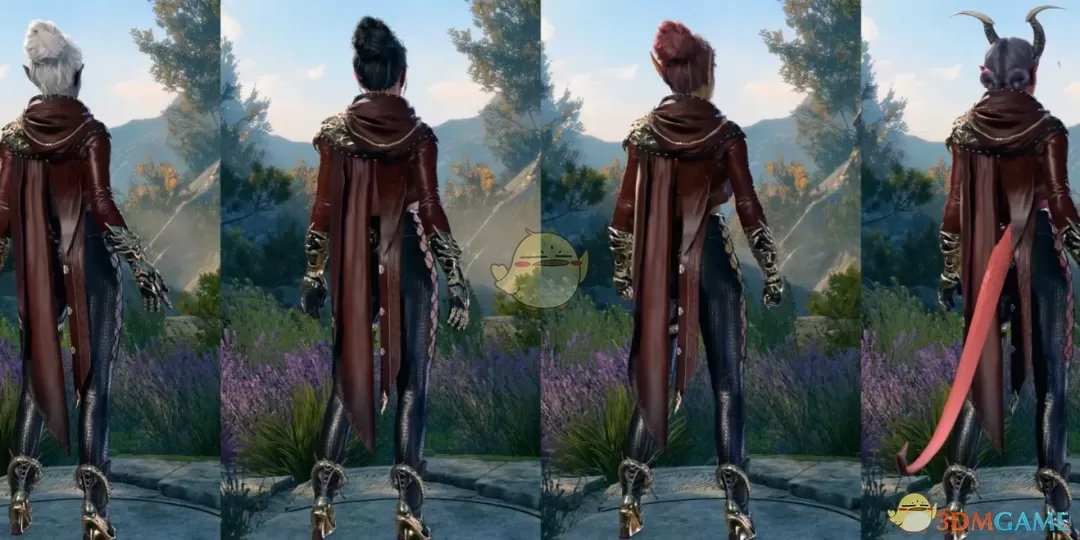 《博德之门3》性感黑丝坎辛风服装MOD