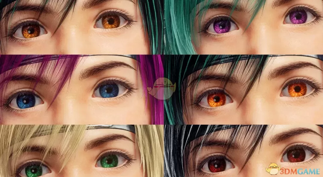 《最终幻想7：重生》尤菲的多色瞳孔包MOD