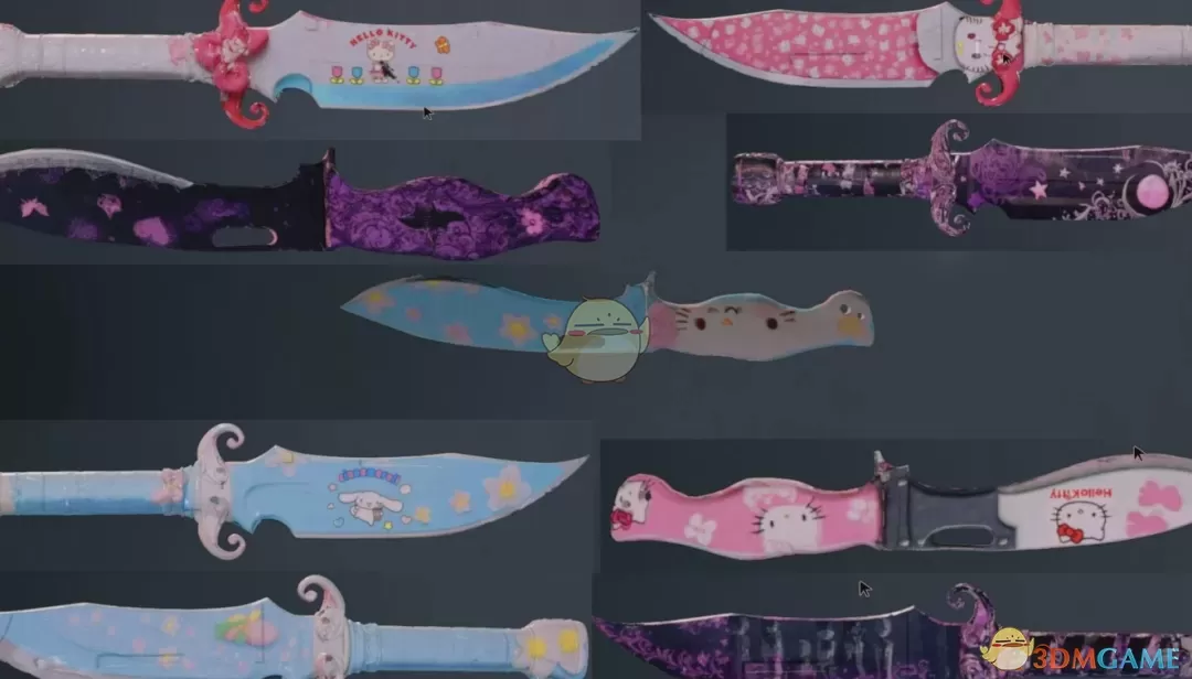 《生化危机2:重制版》战斗刀二次元纹理MOD