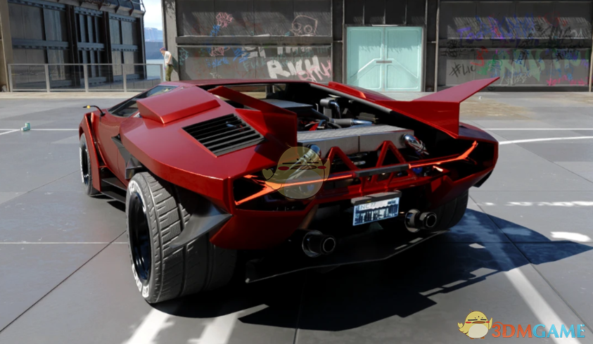 《赛博朋克2077》独立车辆-兰博基尼 Countach Custom WideBody MOD