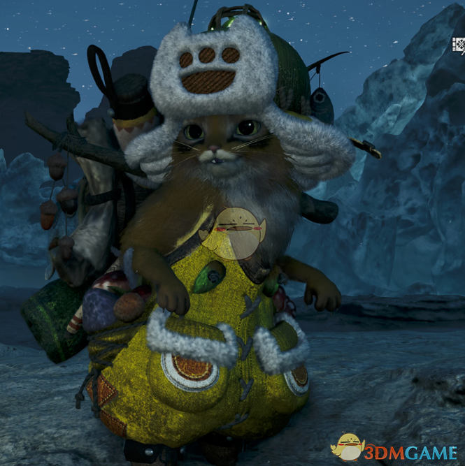 《怪物猎人：荒野》体型更大的凯露猫MOD