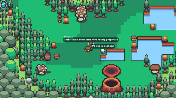 《Shroomwood》Steam上线 俯视角肉鸽战斗生存