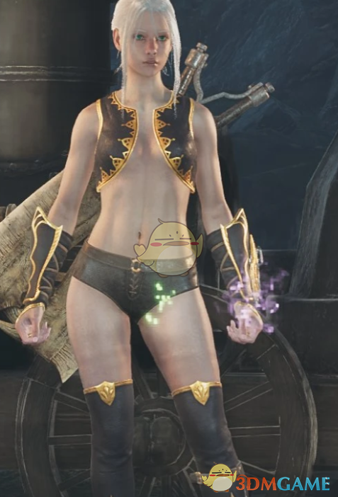 《怪物猎人：荒野》性感的虚无盔甲MOD