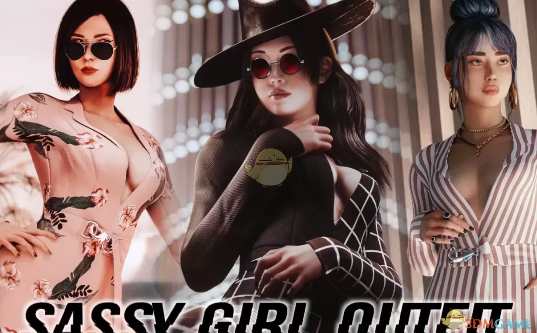 《赛博朋克2077》时髦女孩套装MOD