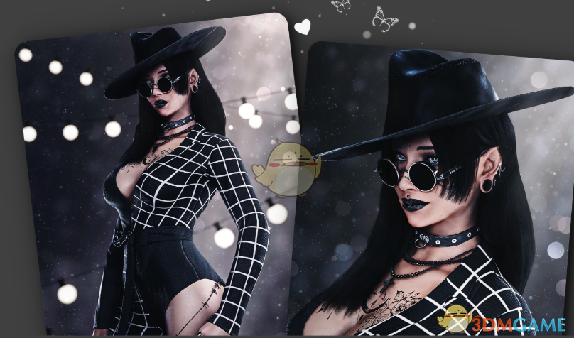 《赛博朋克2077》时髦女孩套装MOD