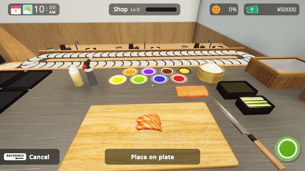 《回转寿司模拟器》Steam上线 经典日料店经营