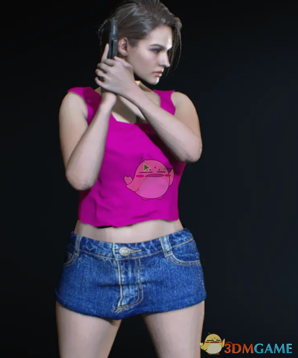 《生化危机3：重制版》吉尔的短牛仔裙MOD