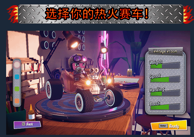 赛车新游《Hot Rod Mayhem》登陆steam  4月15日发售